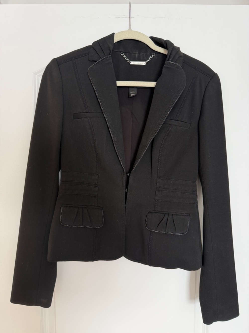 White House Black Market Black Tailored Women's Blazer Jacket